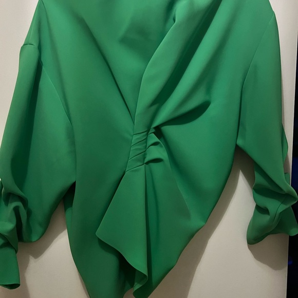 A.W.A.K.E. Mode gathered blouse- NWOT - Picture 6 of 7